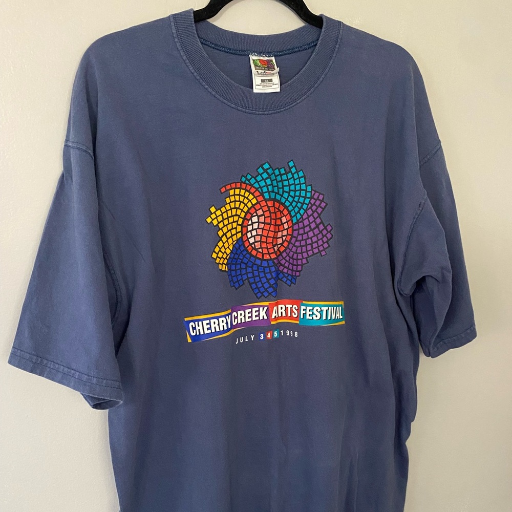 1998 vintage art festival shirt
